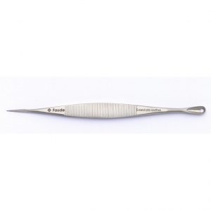 Komedonenquetscher Edelstahl flach 10,5 - 14 cm