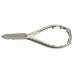 Nagelzange gerade Schneide mit Doppelfeder 14 cm