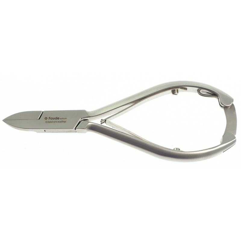 Nagelzange gerade Schneide mit Doppelfeder 14 cm