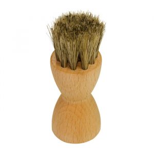 Auftragbürste Diabolo, schwarzes oder helles/silbernes Rosshaar