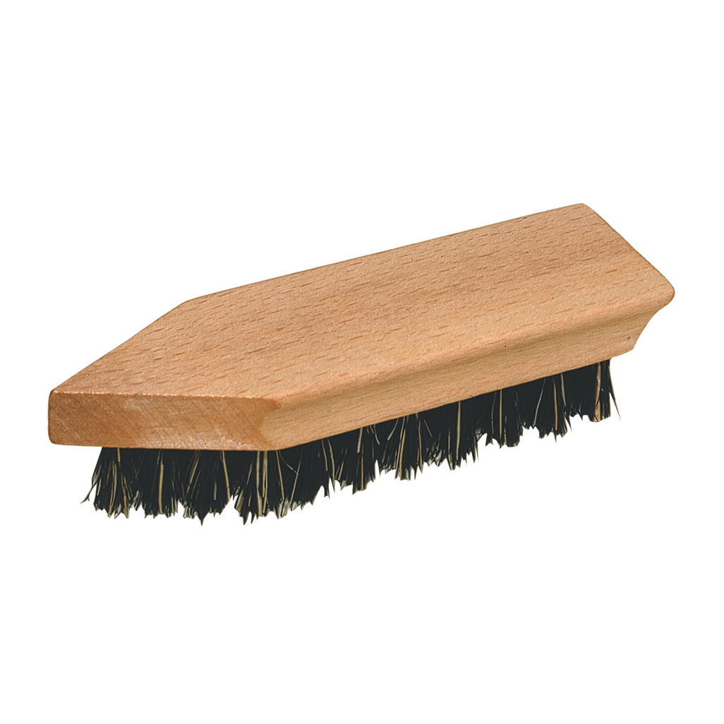 Schuh-Schmutzbürste, unbehandeltes Buchenholz, 14 cm oder 19,5 cm – Bild 3