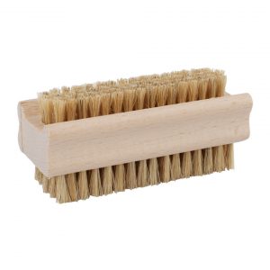 Nagelbürste, einfache Ausführung, weiche helle Borste